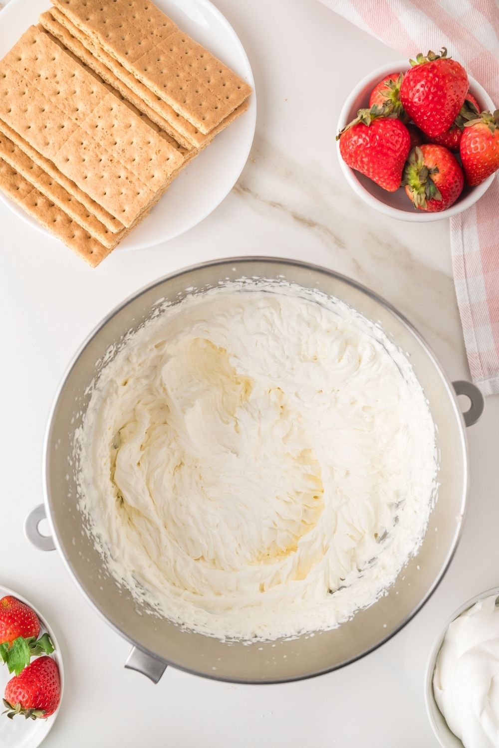 Strawberry Icebox Cake