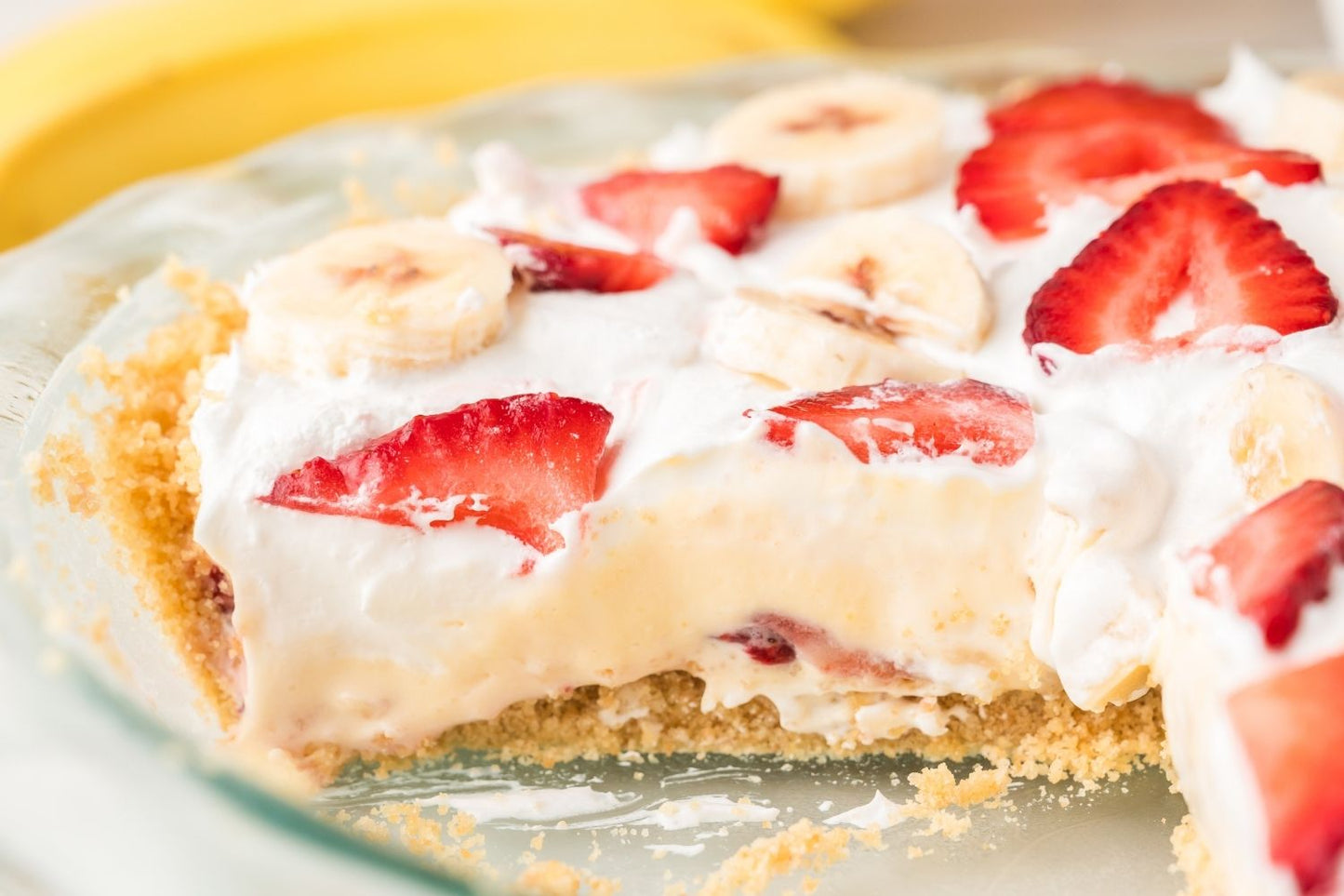 Strawberry Banana Pie