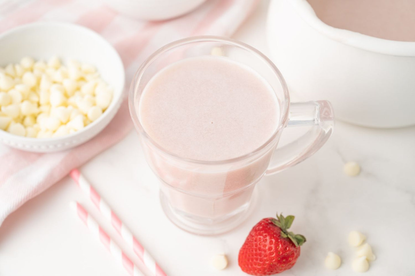 Strawberry Hot Chocolate