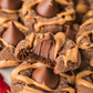Chocolate Peanut Butter Blossoms