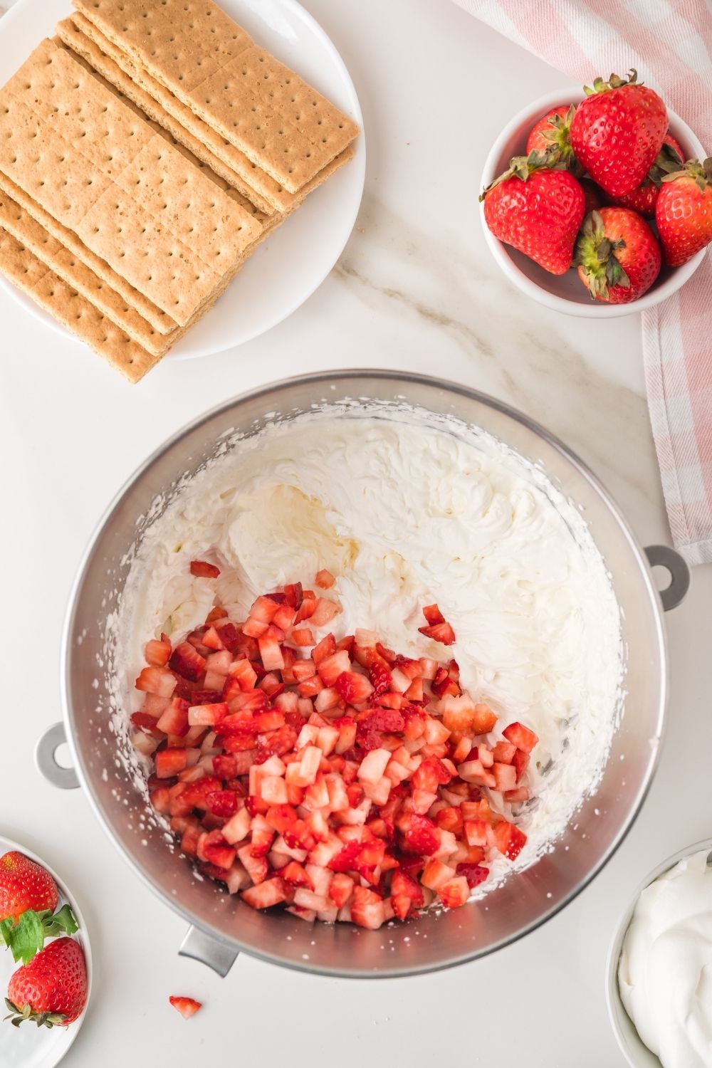Strawberry Icebox Cake