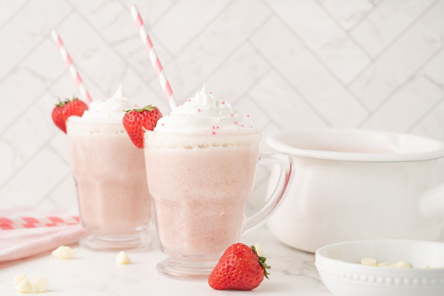 Strawberry Hot Chocolate
