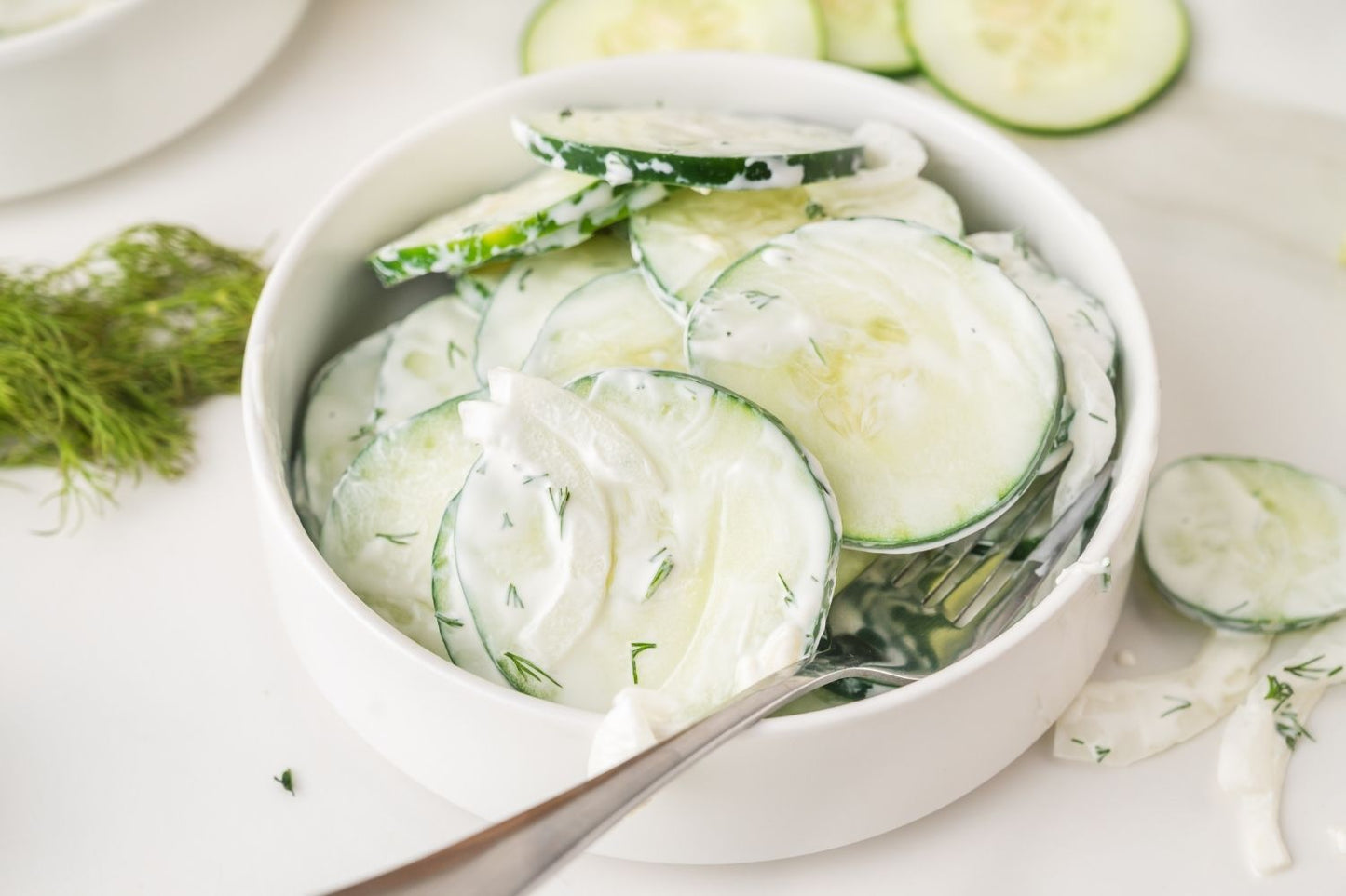 Creamy Cucumber Salad