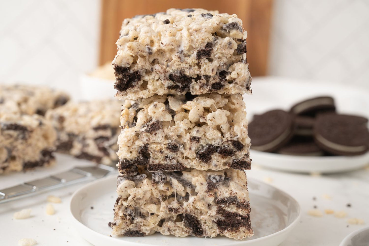 Oreo Rice Krispie Treats