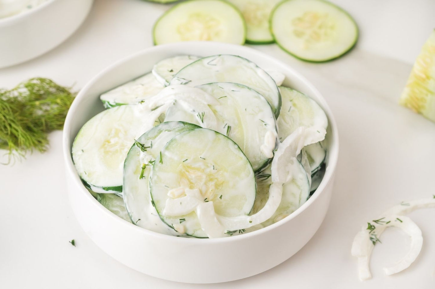 Creamy Cucumber Salad