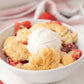 Strawberry Dump Cake