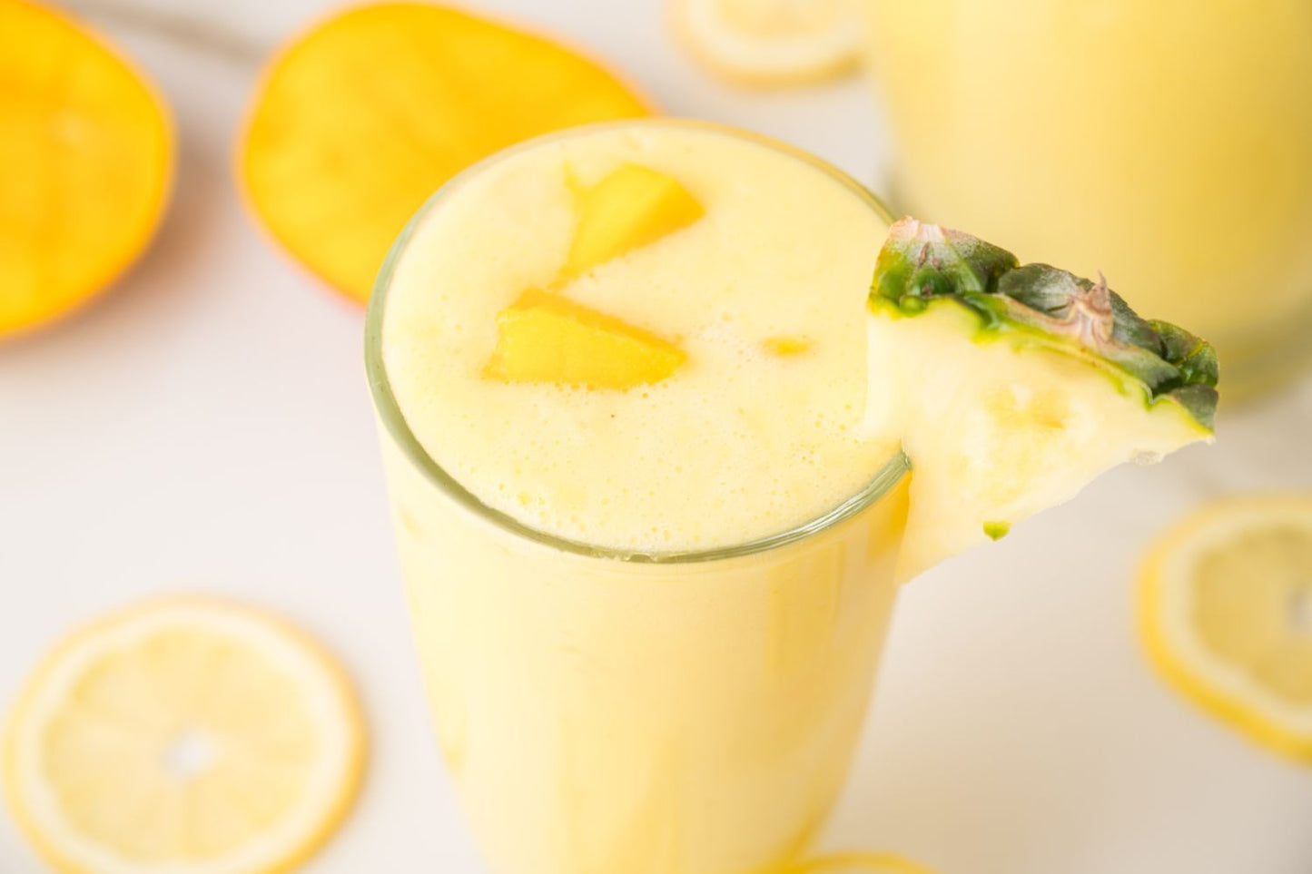 Creamy Pineapple Mango Lemonade