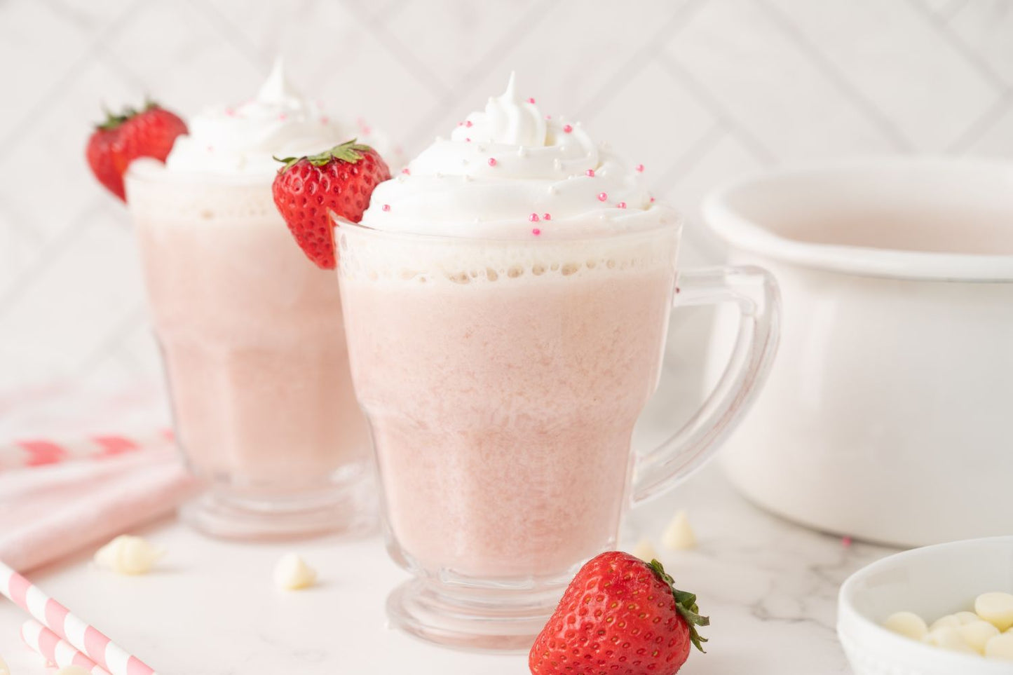 Strawberry Hot Chocolate