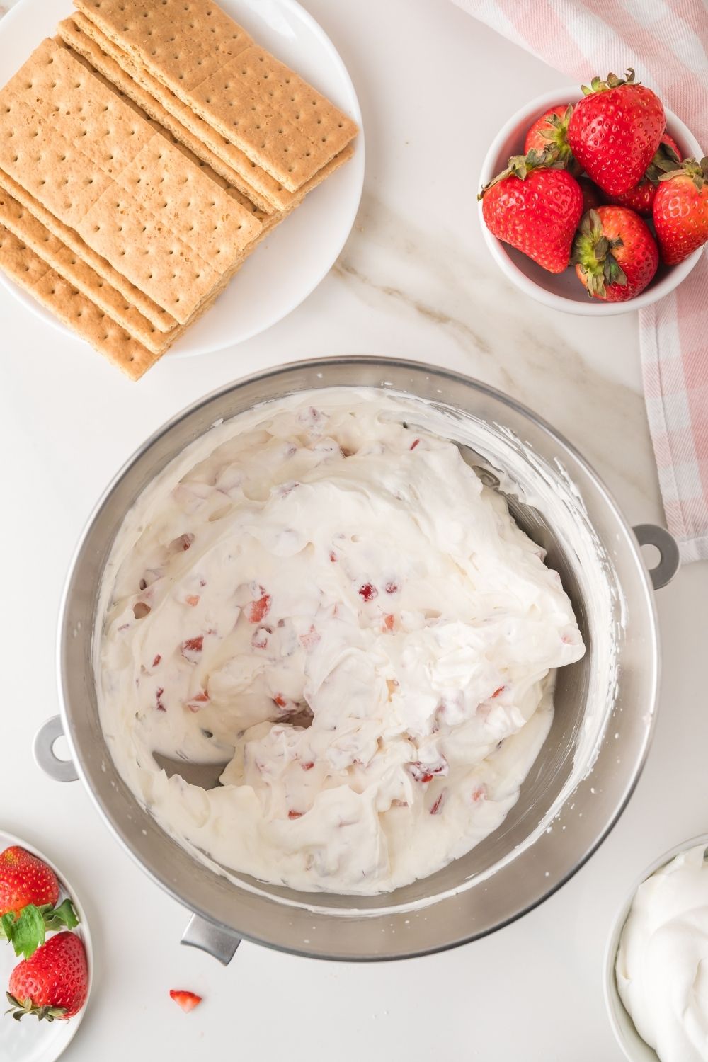 Strawberry Icebox Cake
