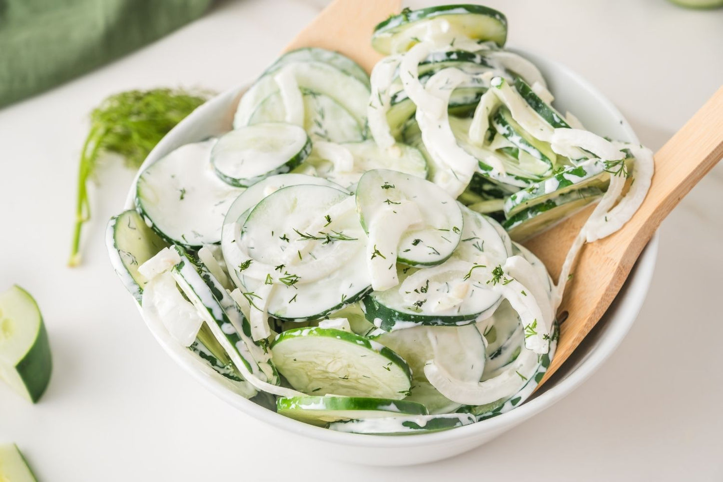 Creamy Cucumber Salad