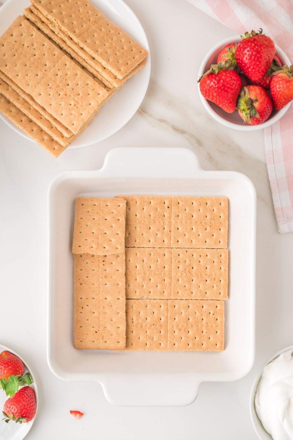 Strawberry Icebox Cake