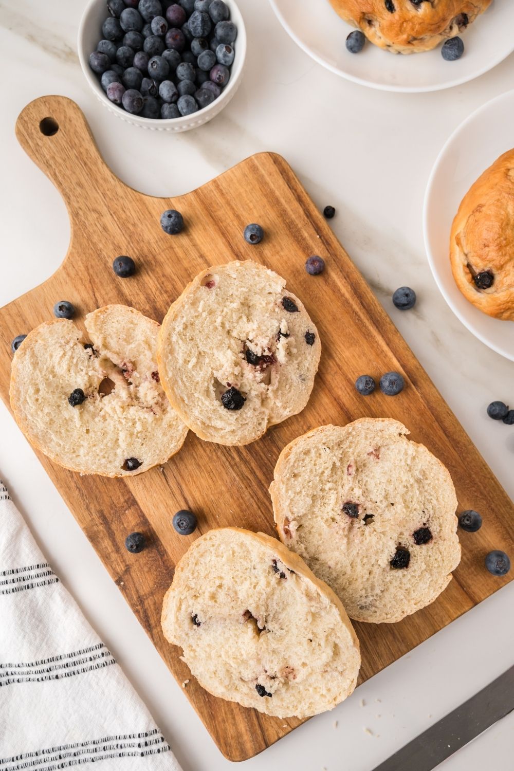 Blueberry Bagels