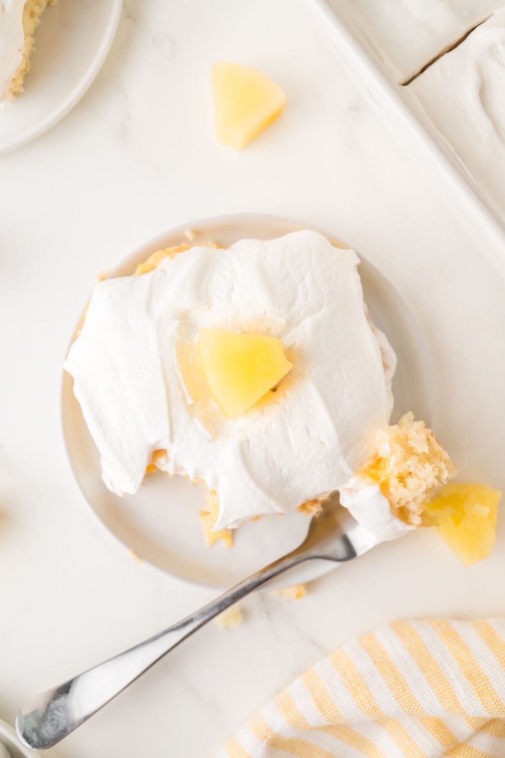 Pineapple Poke Cake