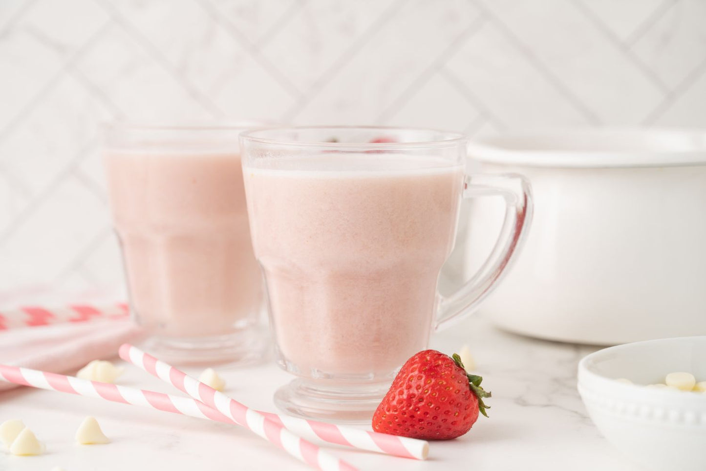 Strawberry Hot Chocolate
