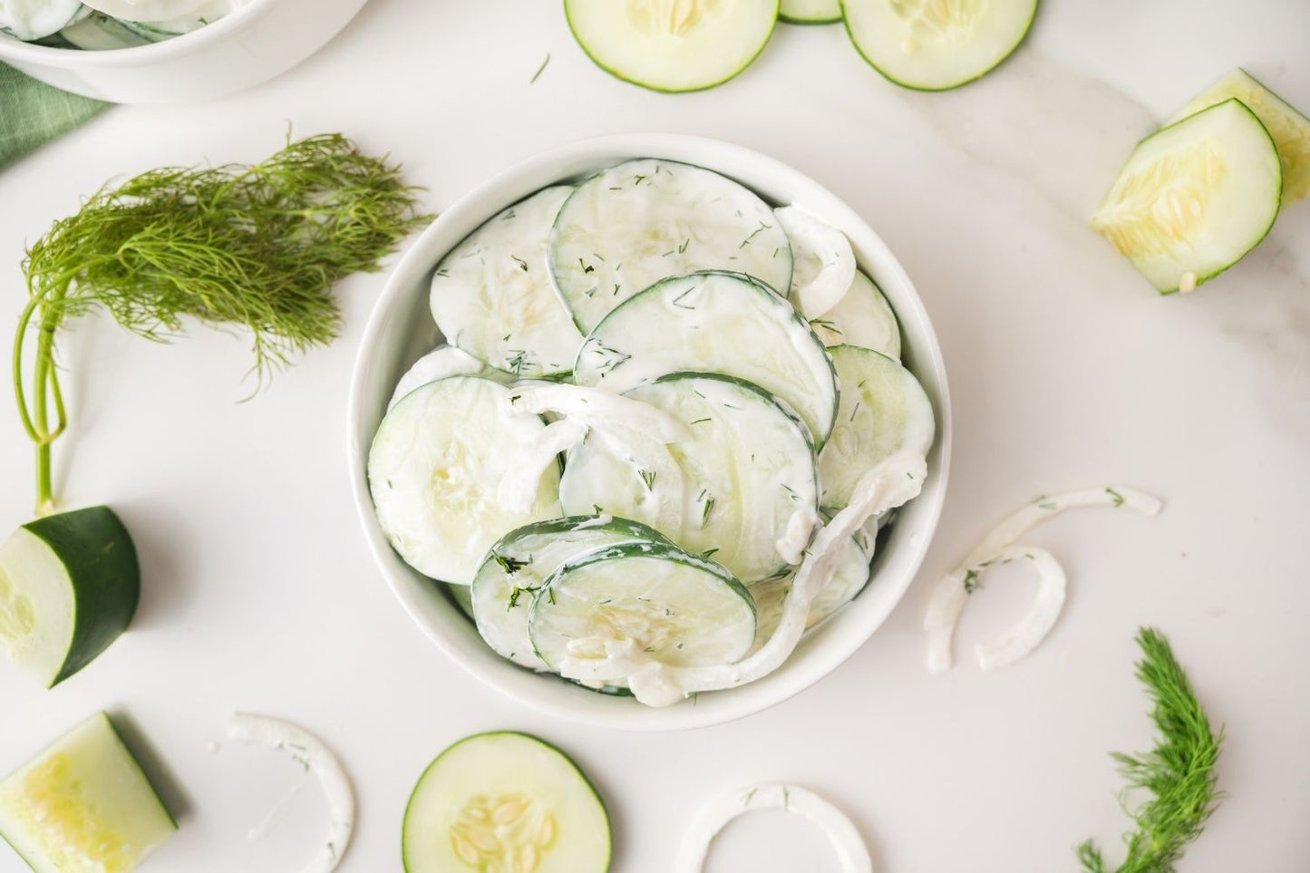 Creamy Cucumber Salad