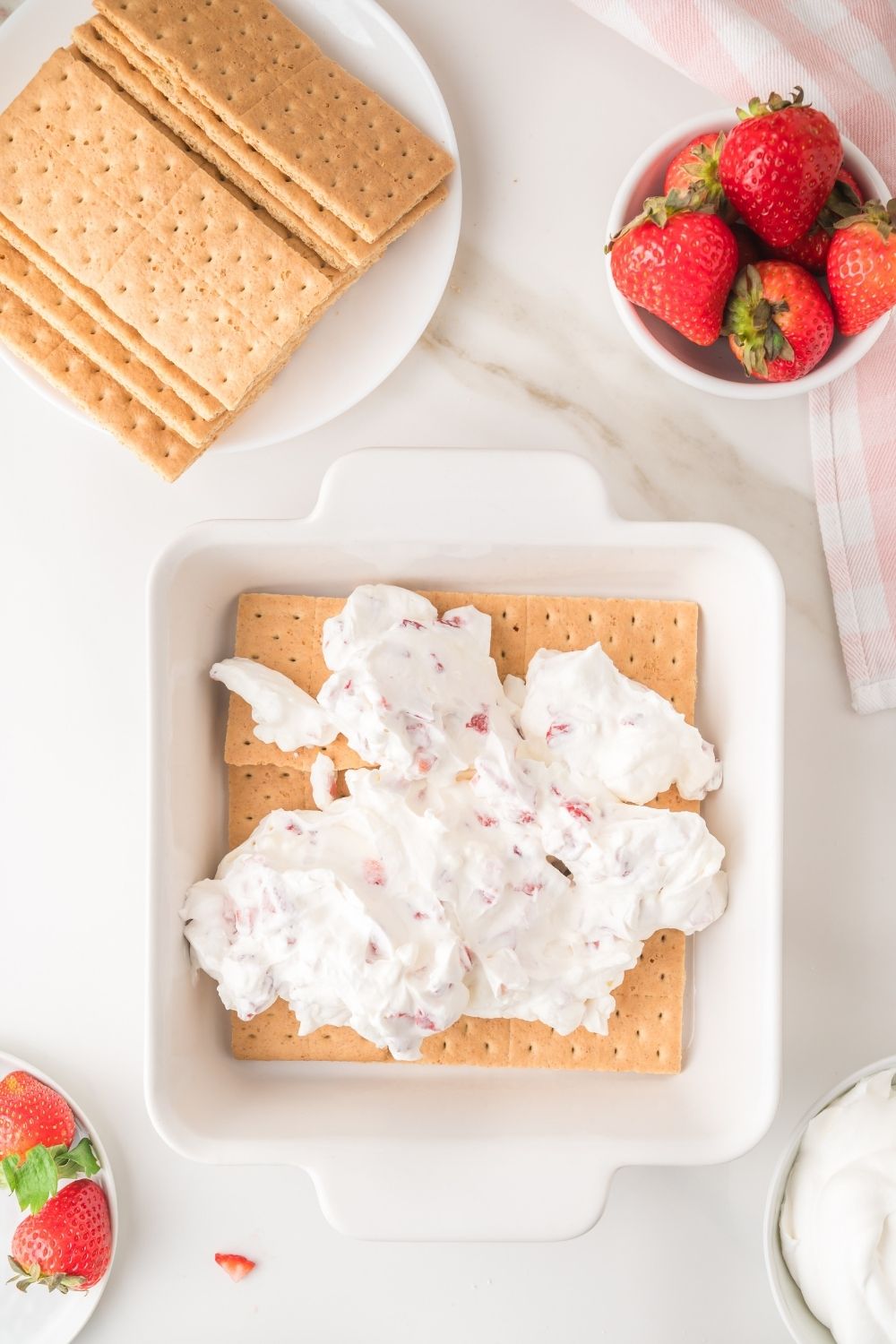 Strawberry Icebox Cake