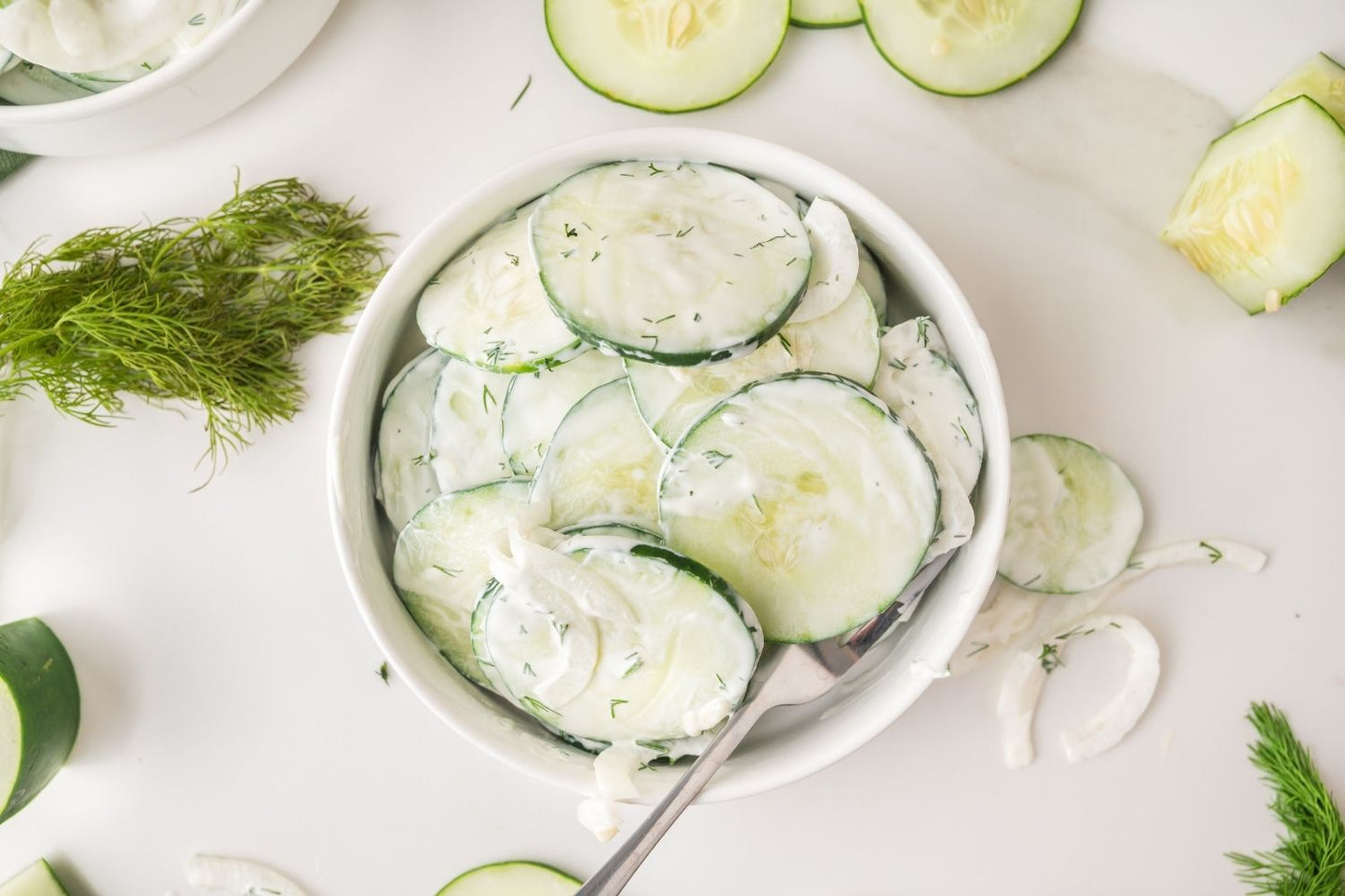Creamy Cucumber Salad