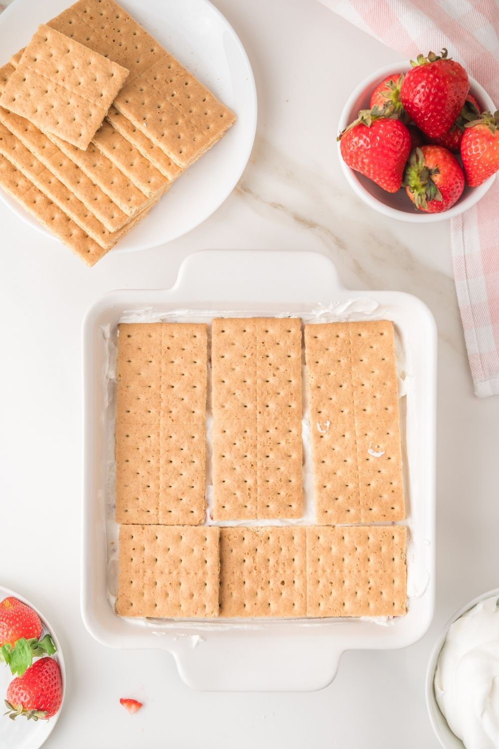 Strawberry Icebox Cake