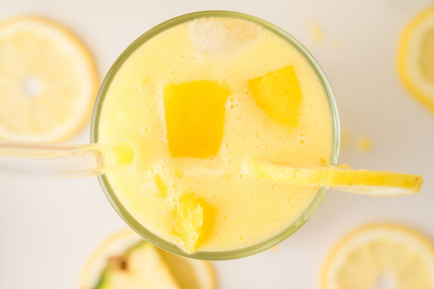 Creamy Pineapple Mango Lemonade