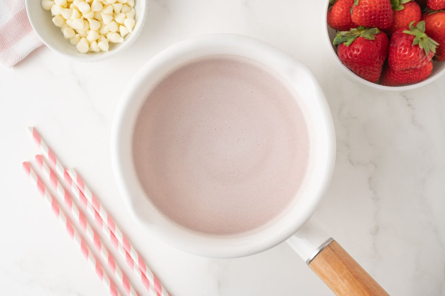 Strawberry Hot Chocolate