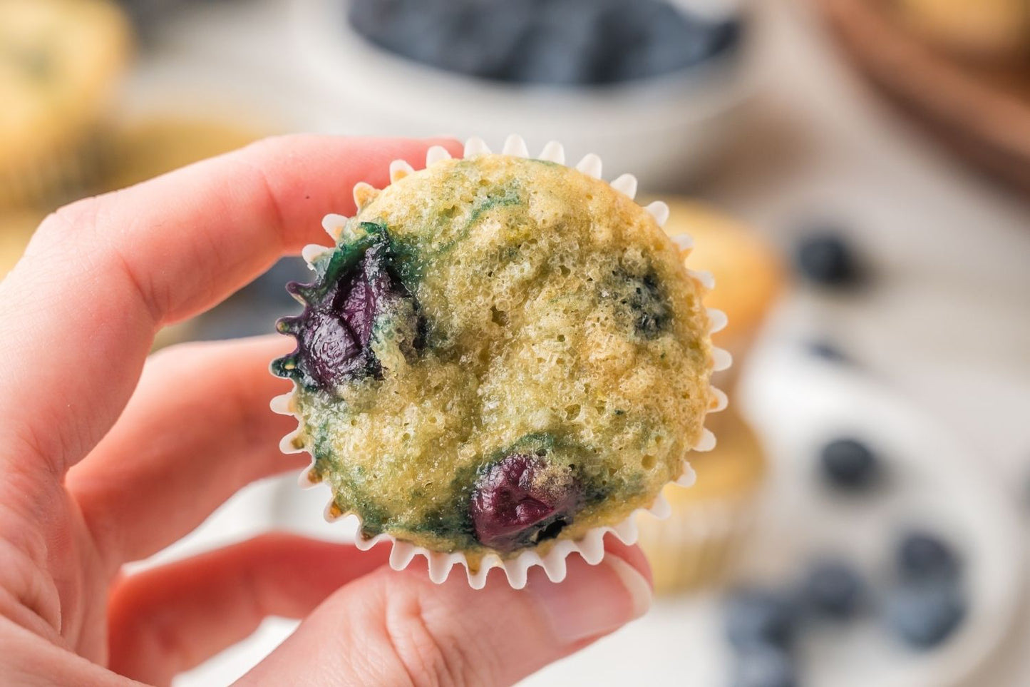 Mini Blueberry Muffins