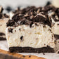 Oreo No Bake Cheesecake Bars