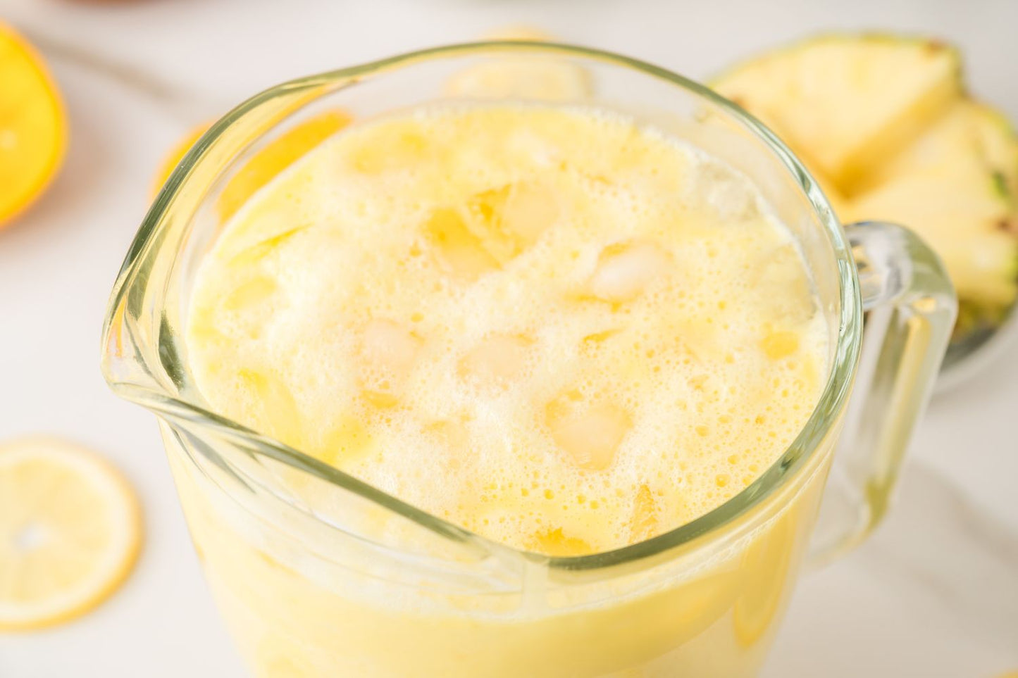 Creamy Pineapple Mango Lemonade