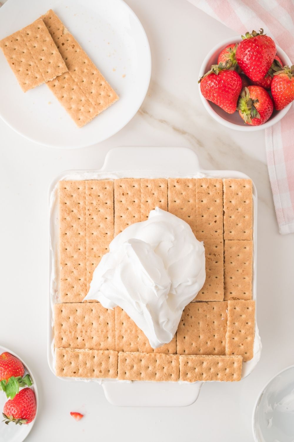 Strawberry Icebox Cake