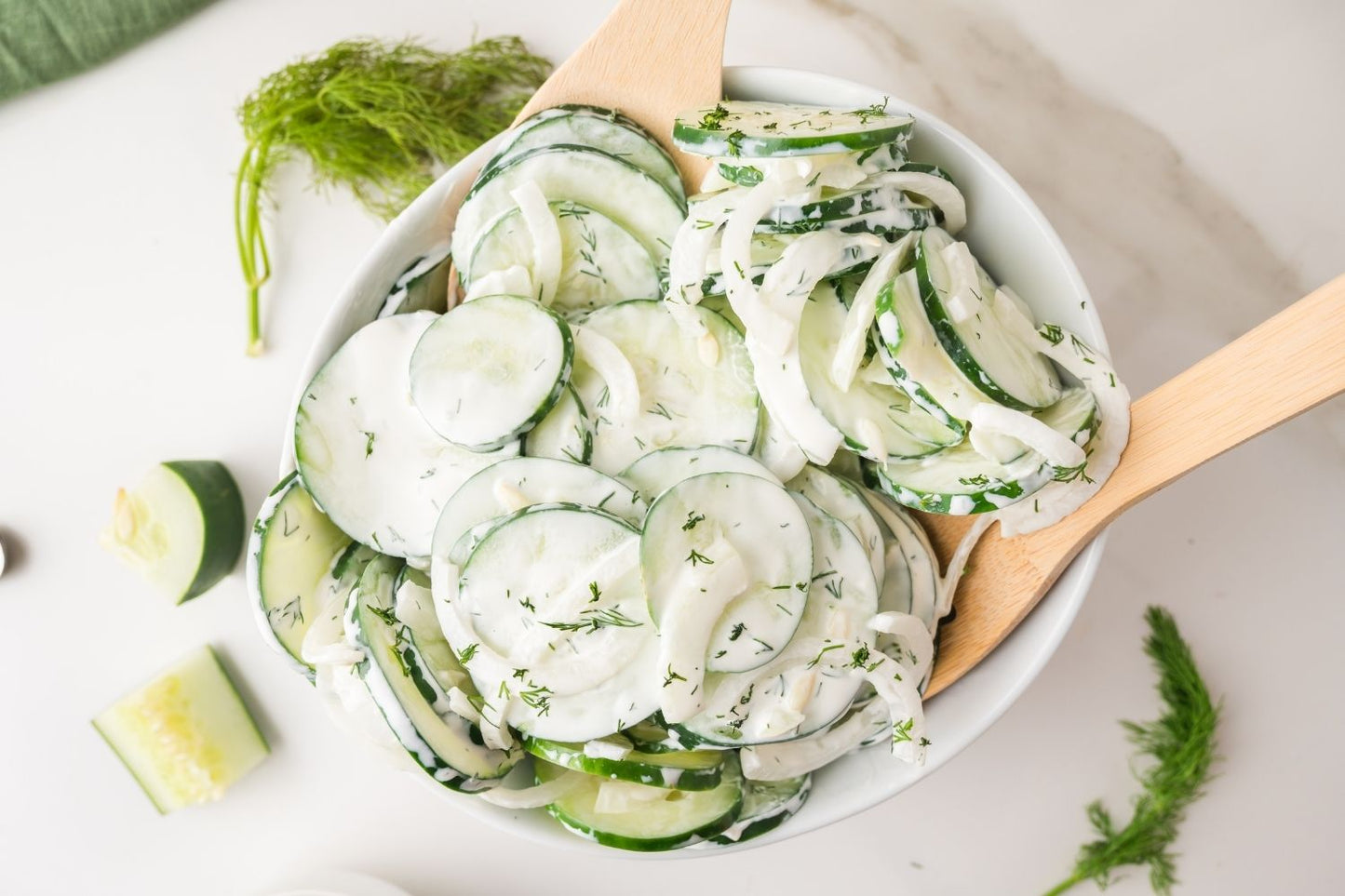 Creamy Cucumber Salad