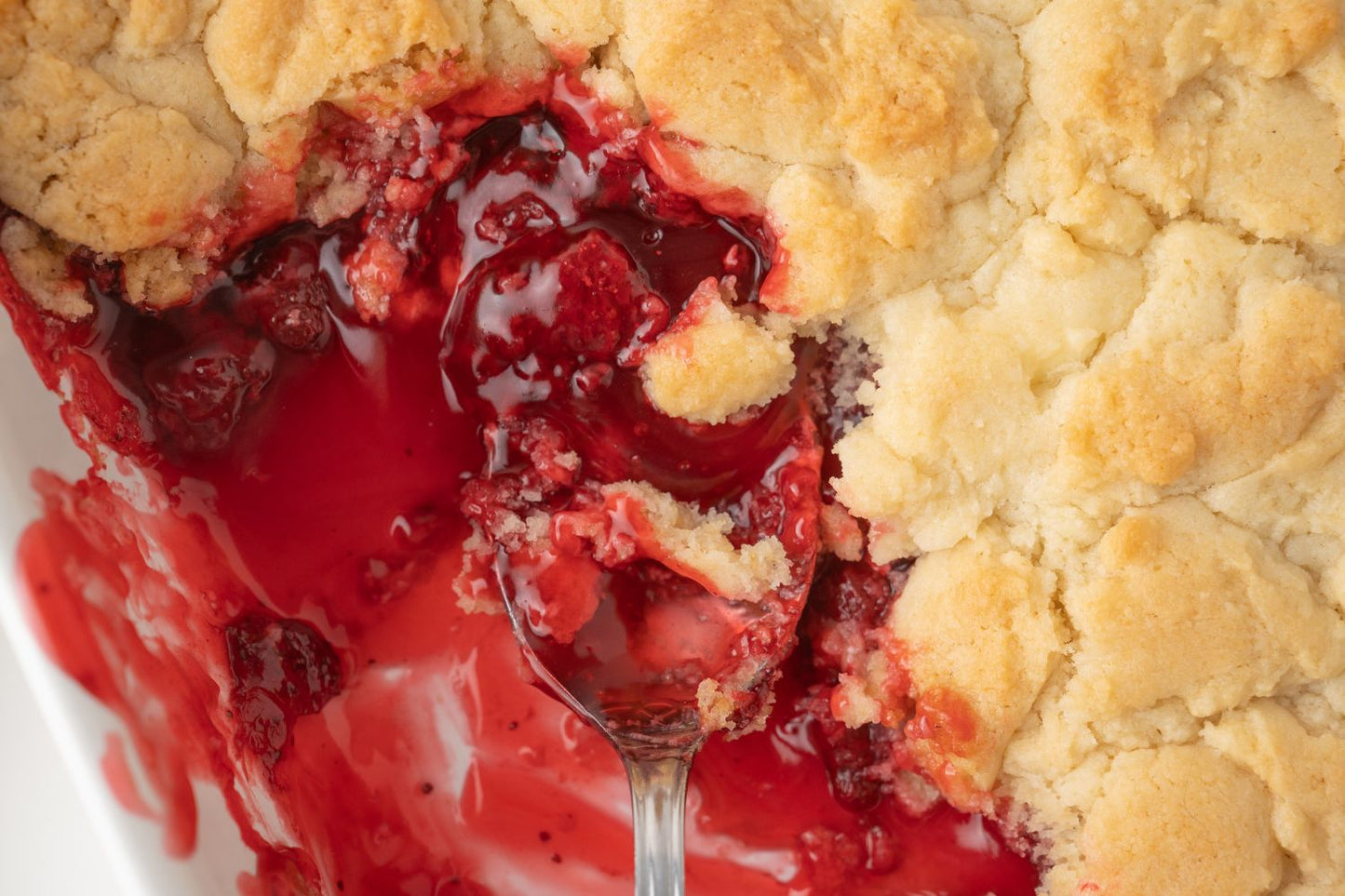 Strawberry Dump Cake