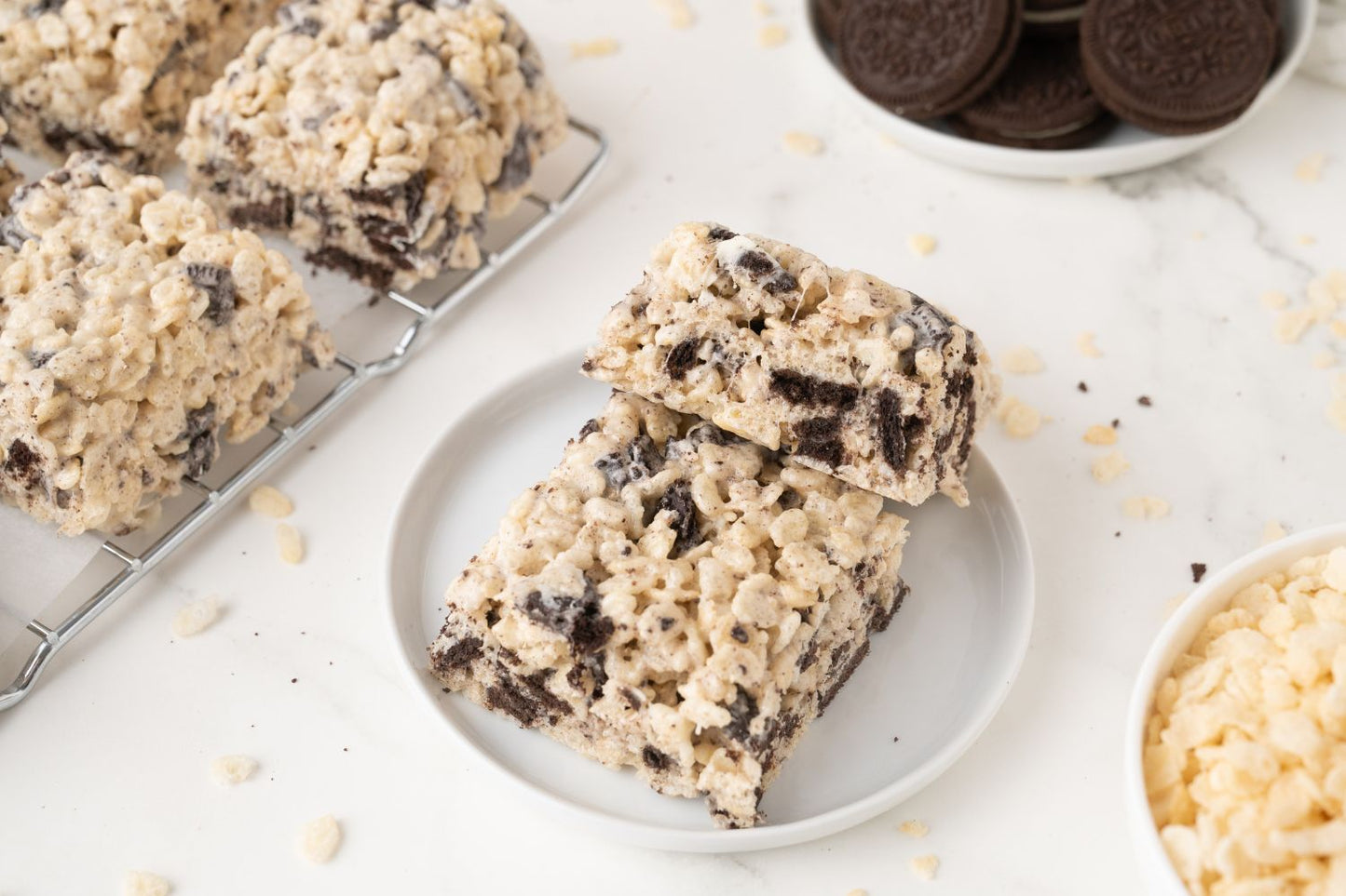Oreo Rice Krispie Treats
