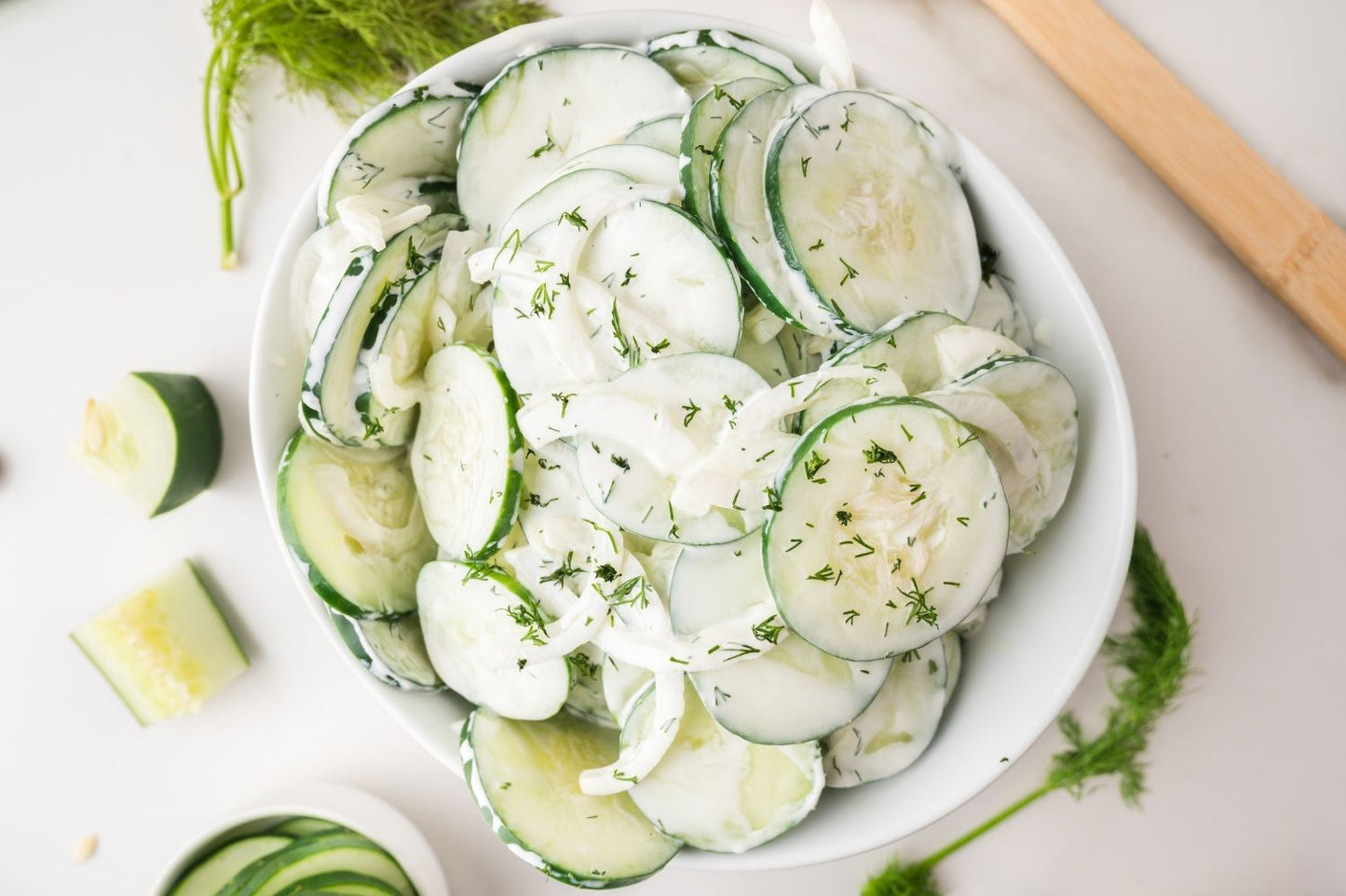 Creamy Cucumber Salad
