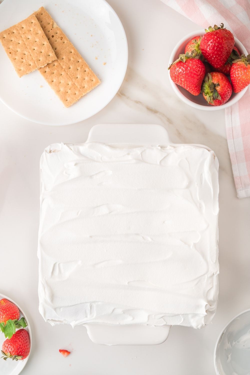 Strawberry Icebox Cake