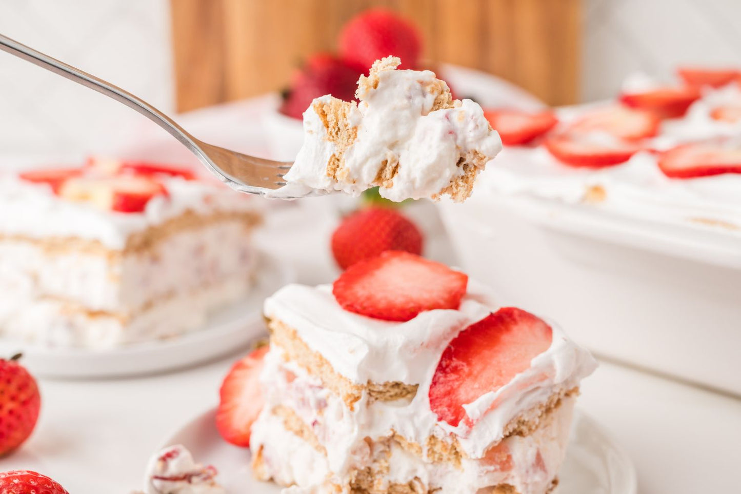 Strawberry Icebox Cake