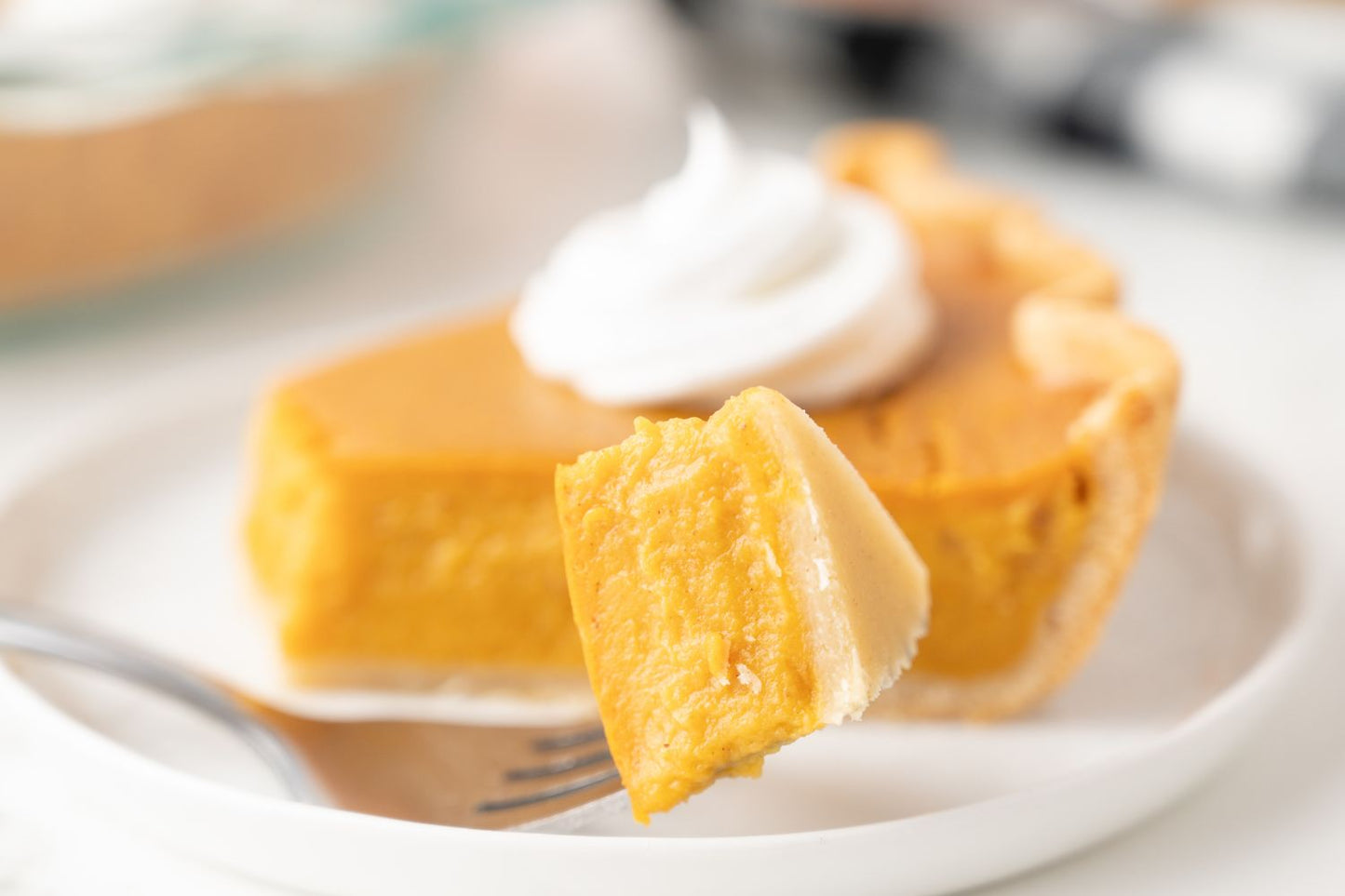 Eggless Pumpkin Pie