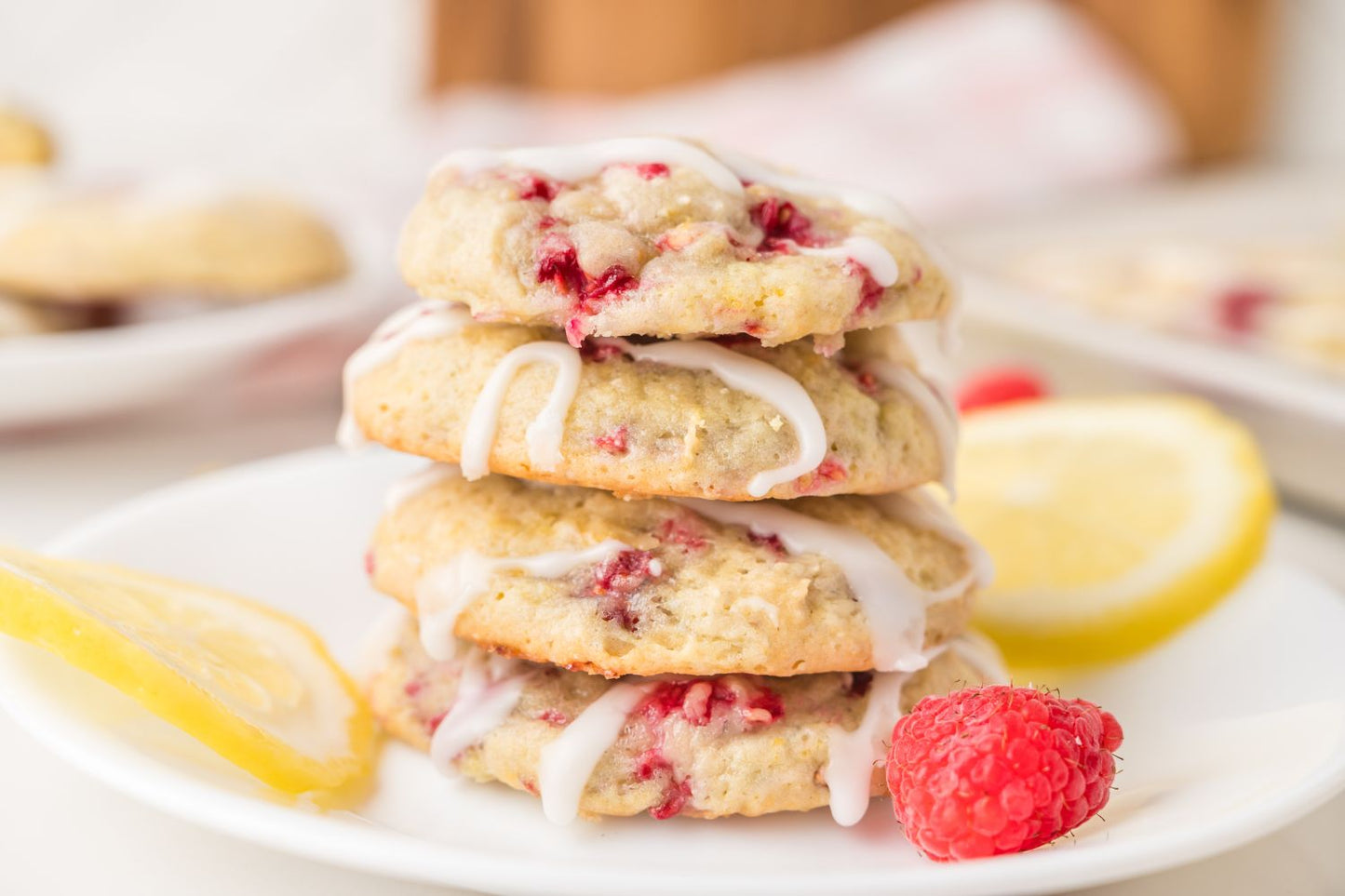 Raspberry Lemon Cookies