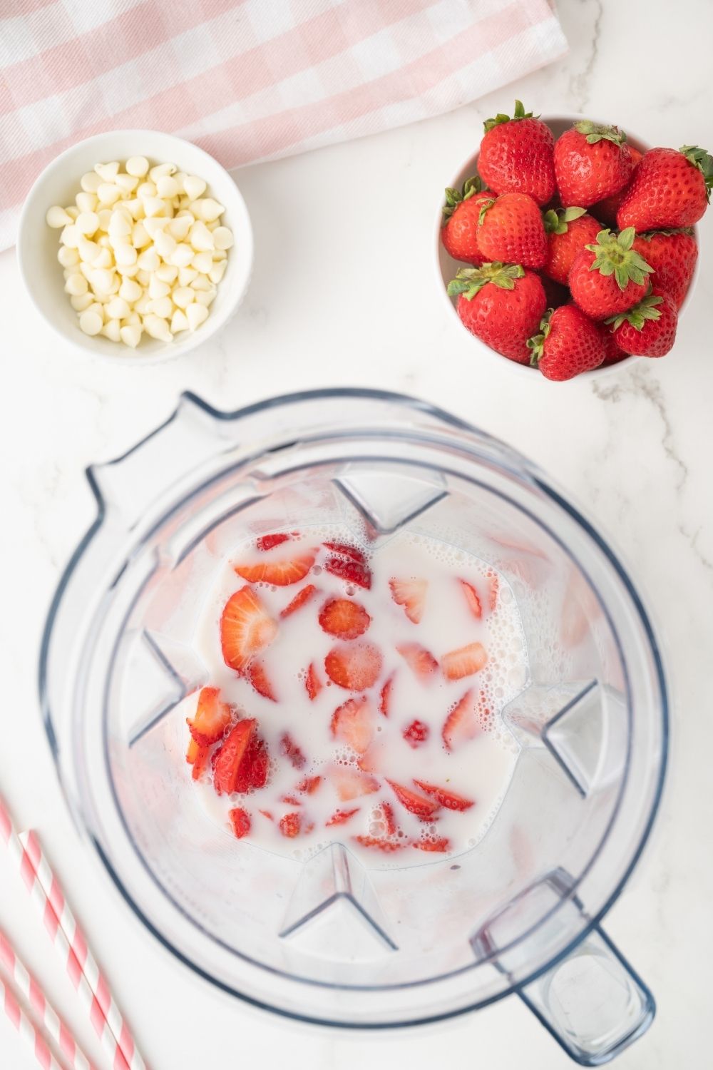 Strawberry Hot Chocolate