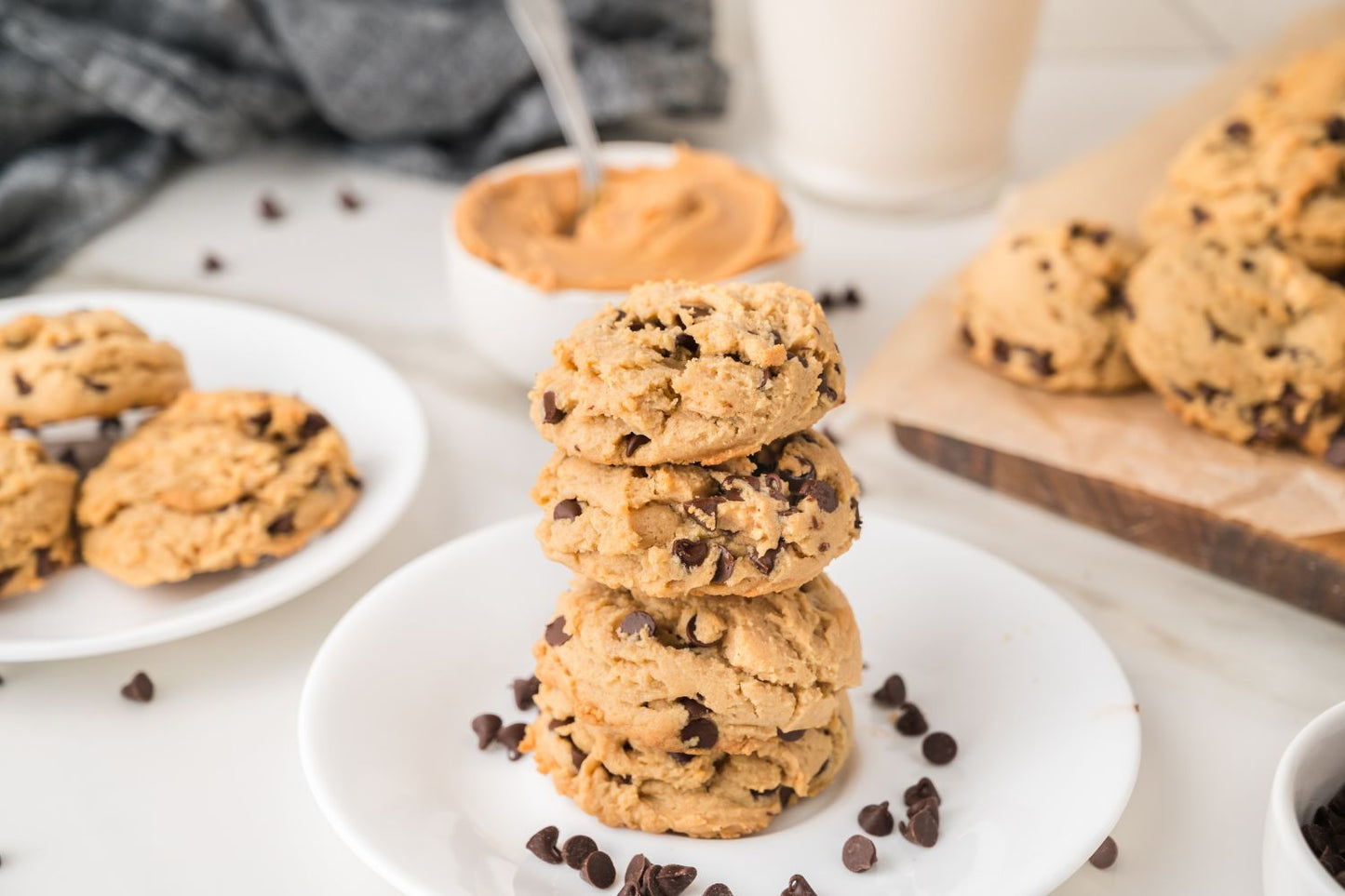 Peanut Butter Chocolate Chip Cookies