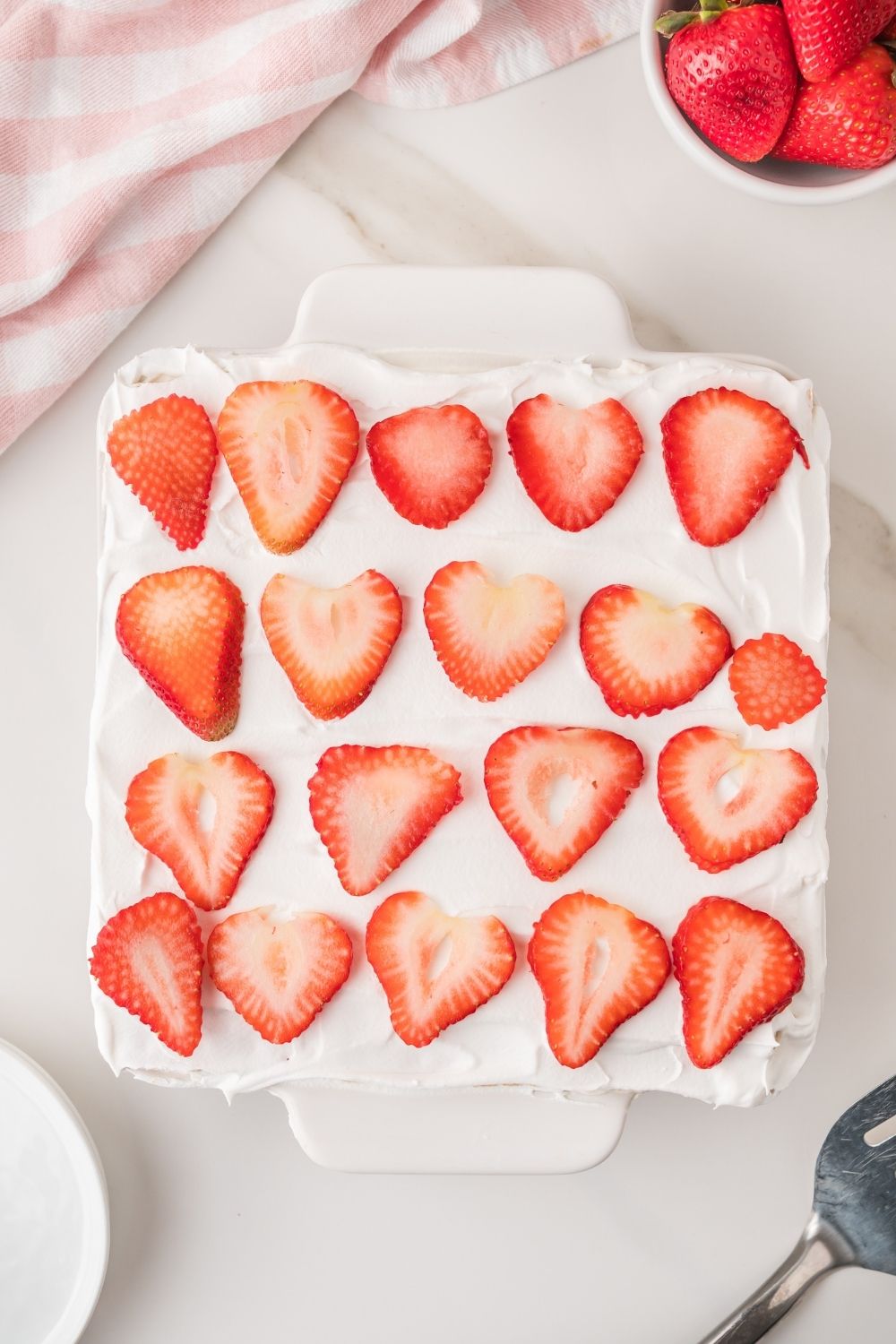 Strawberry Icebox Cake