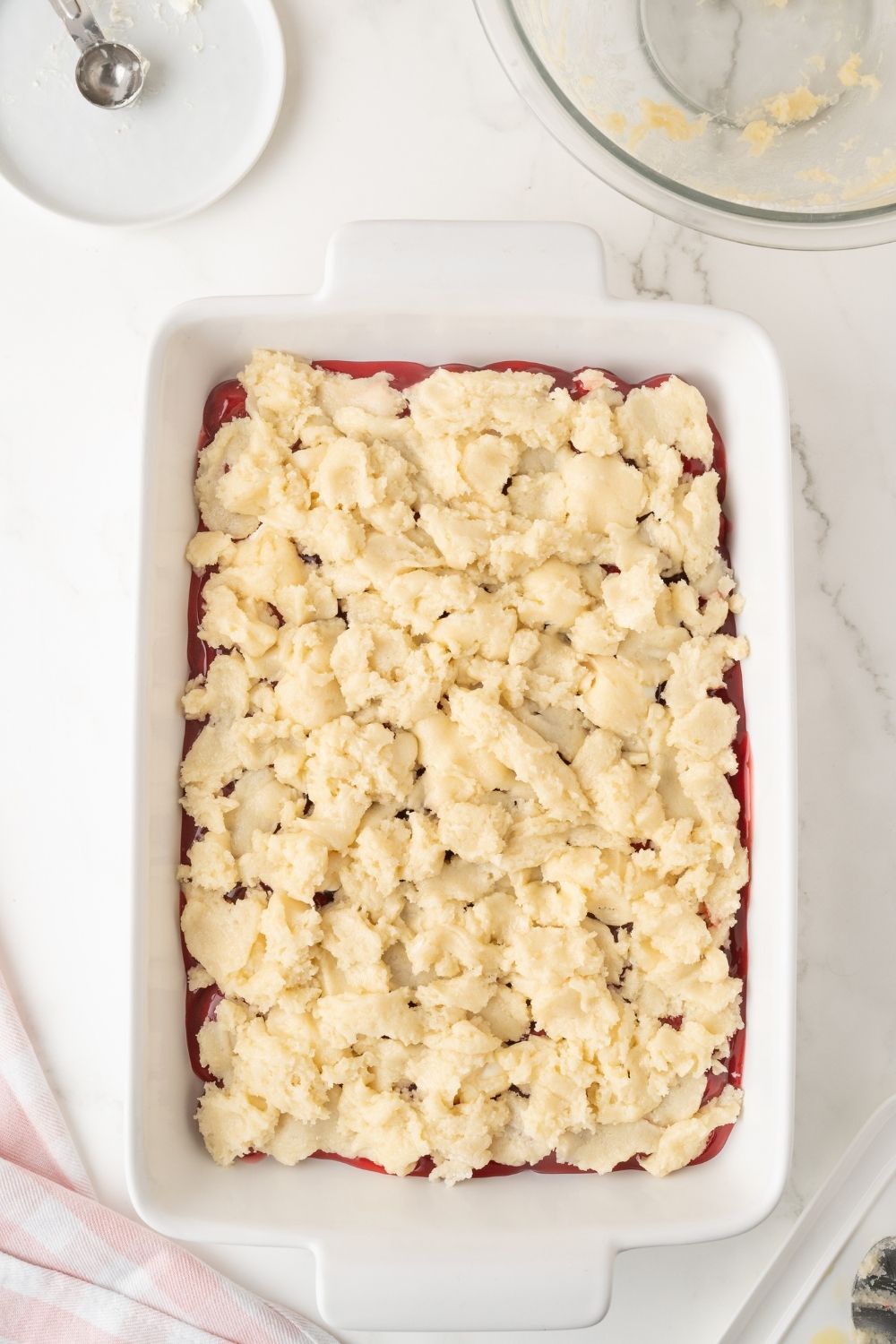 Strawberry Dump Cake