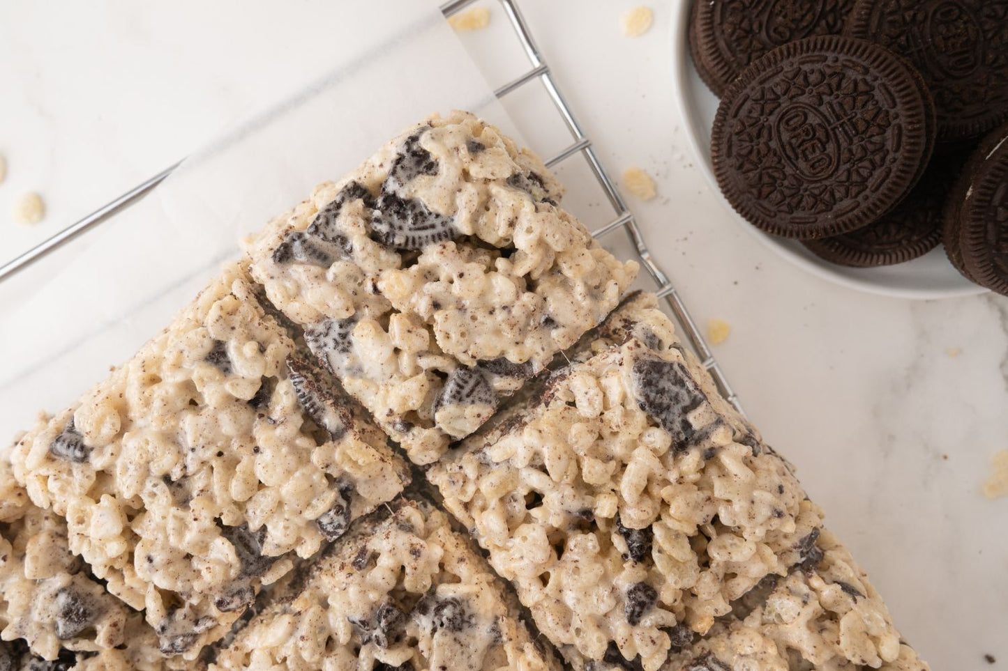 Oreo Rice Krispie Treats