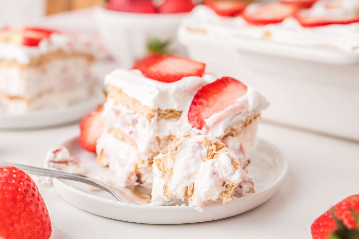 Strawberry Icebox Cake