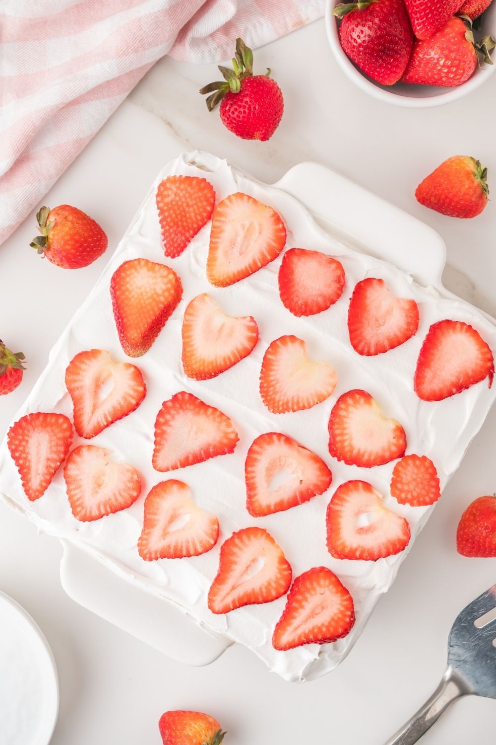 Strawberry Icebox Cake