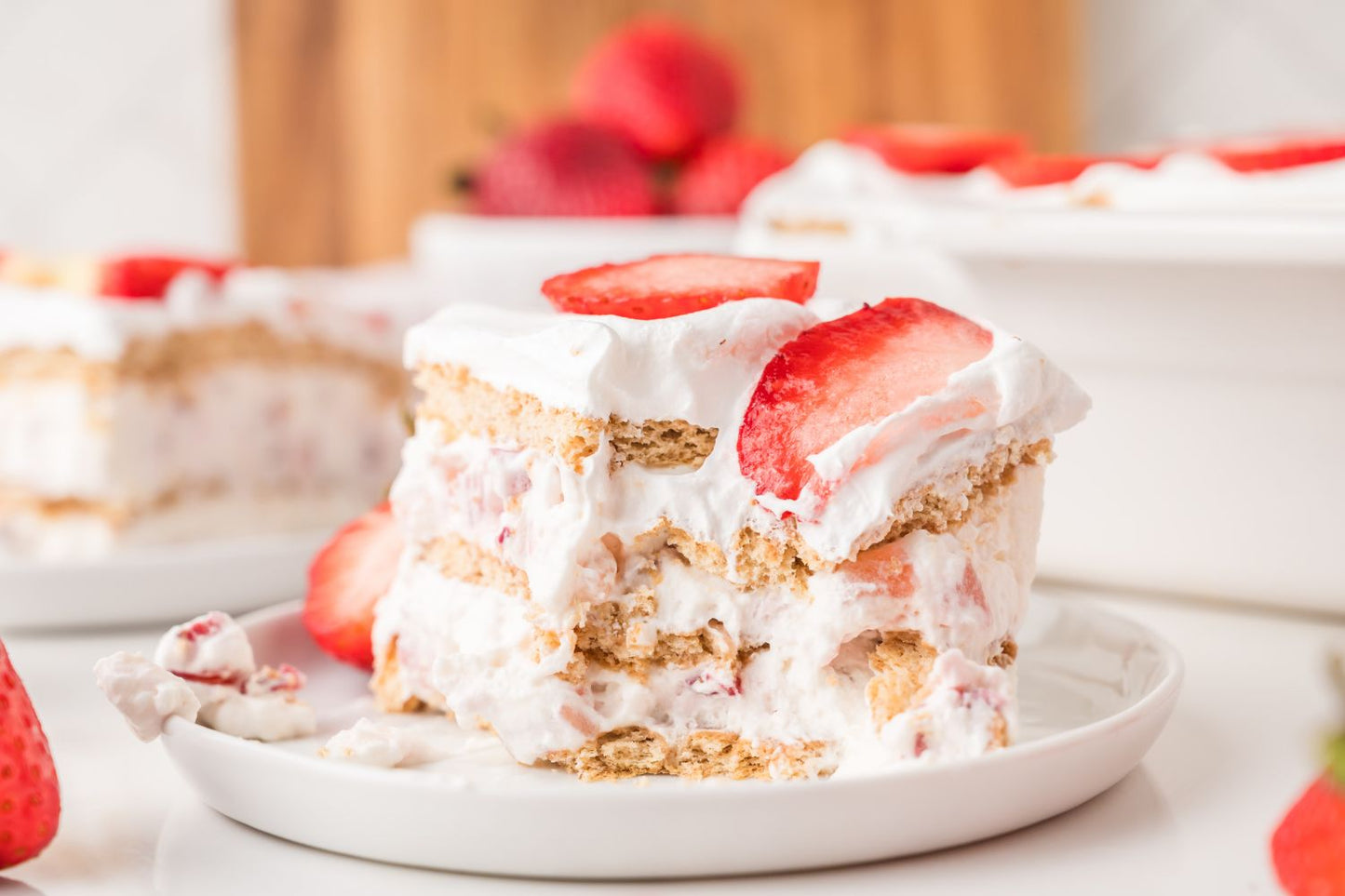 Strawberry Icebox Cake