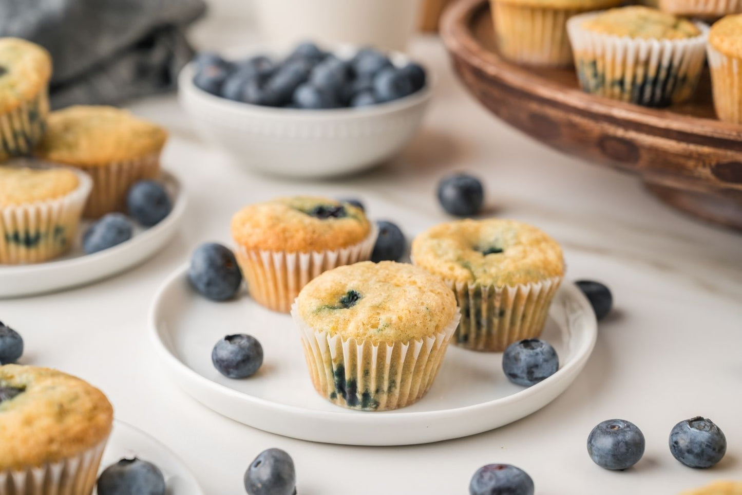 Mini Blueberry Muffins