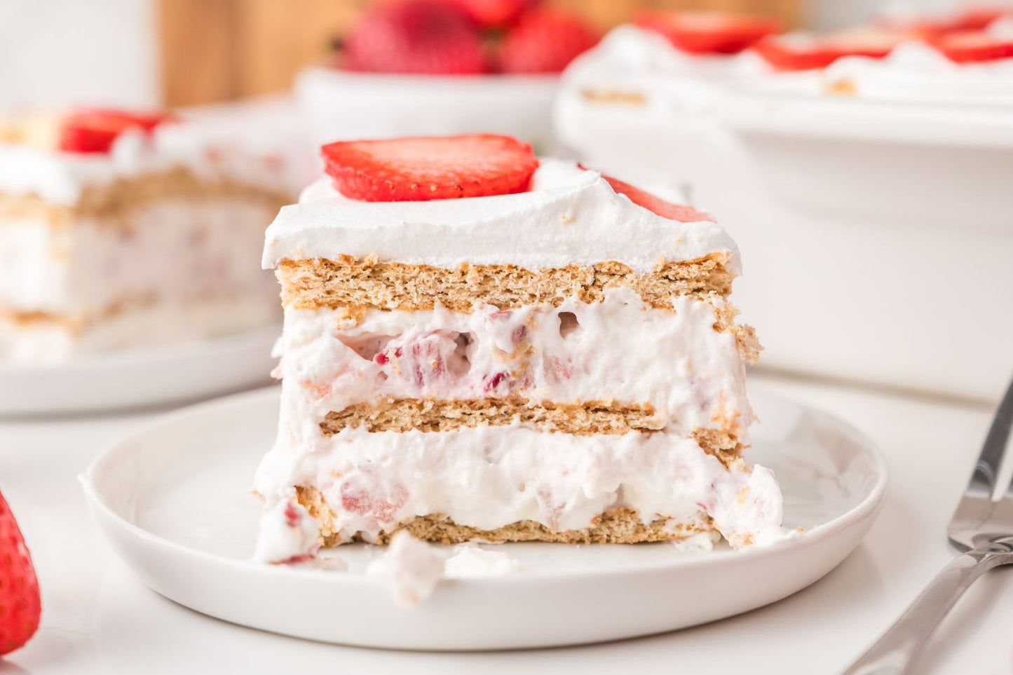 Strawberry Icebox Cake