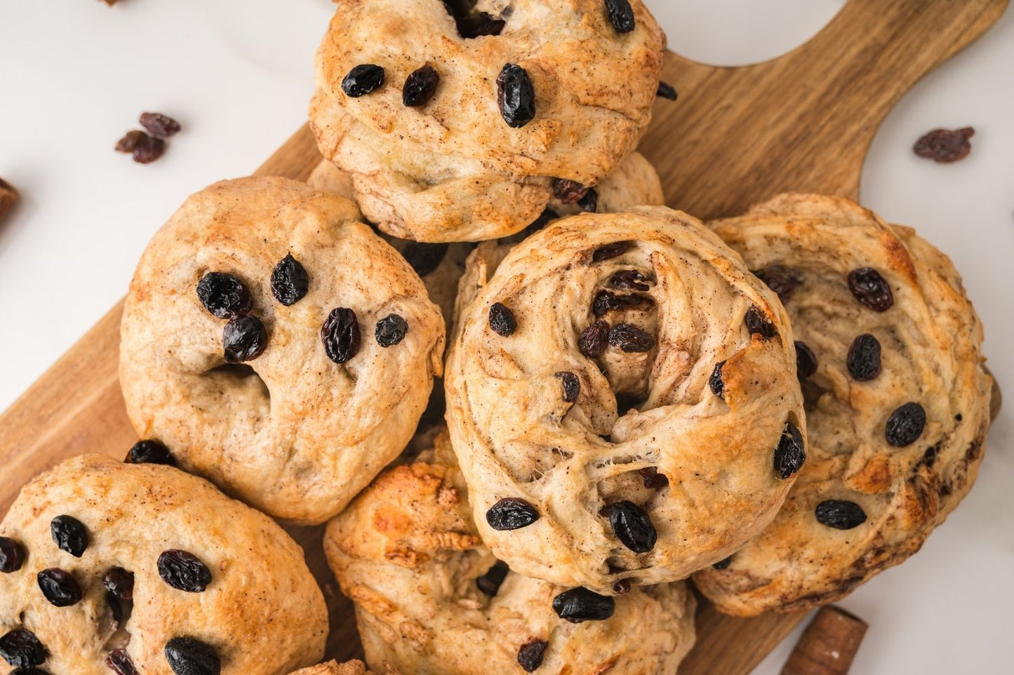 Cinnamon Raisin Bagels