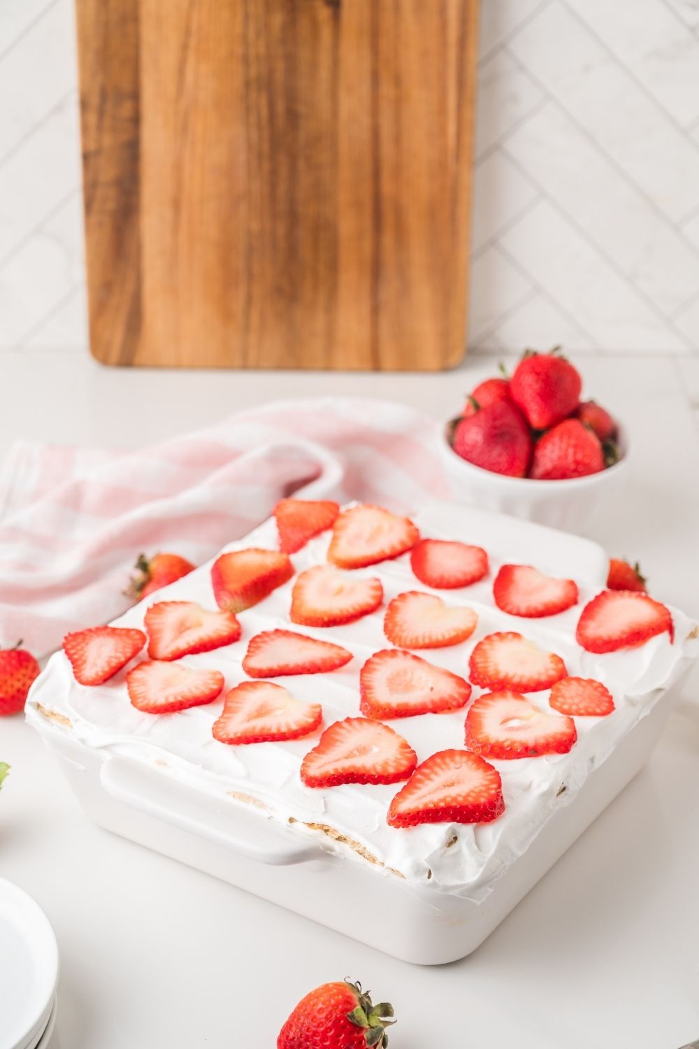 Strawberry Icebox Cake