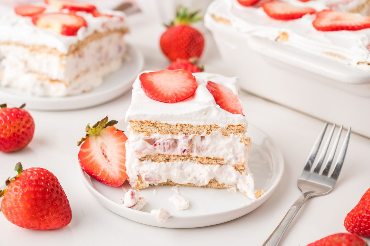 Strawberry Icebox Cake