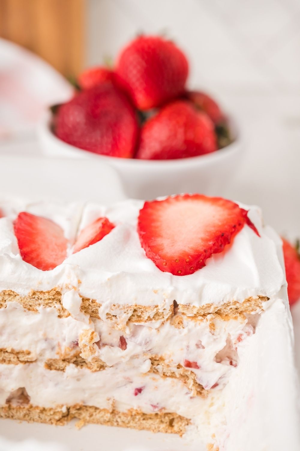 Strawberry Icebox Cake